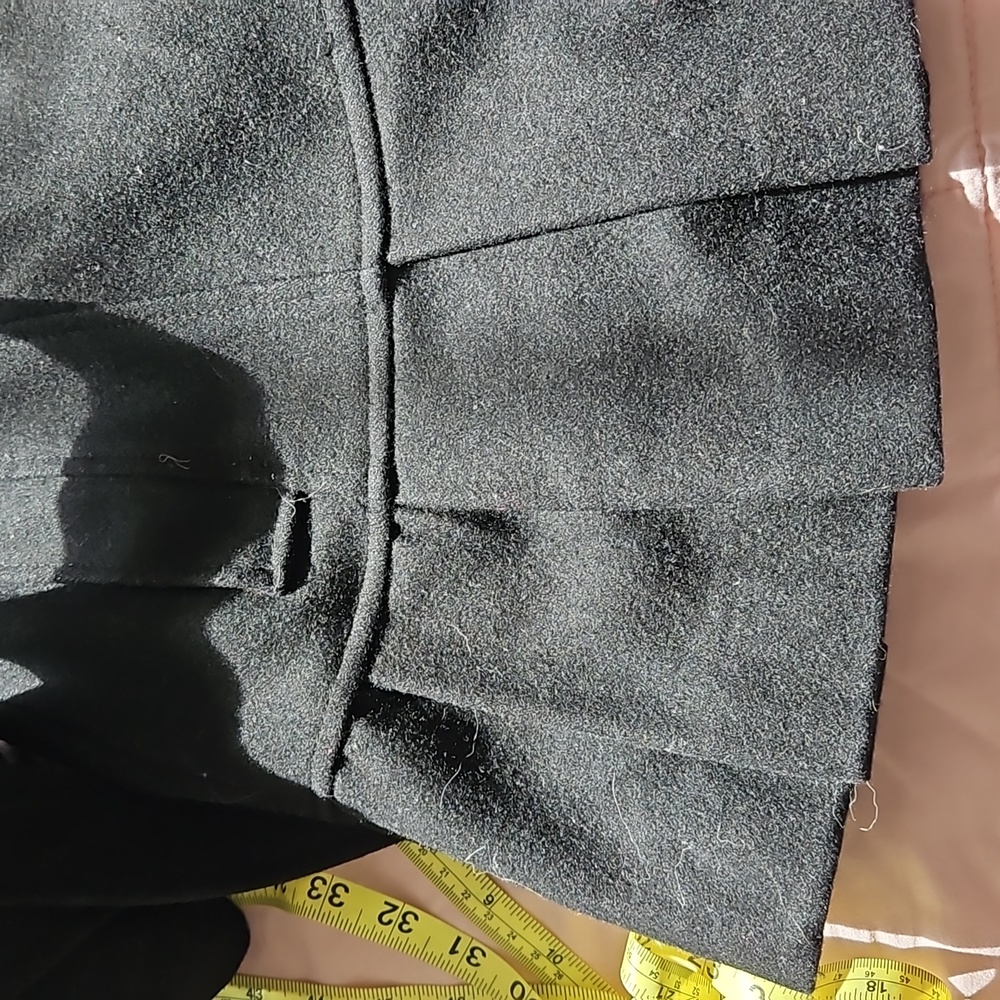 Calvin Klein wool blend black coat - Picture 10 of 11